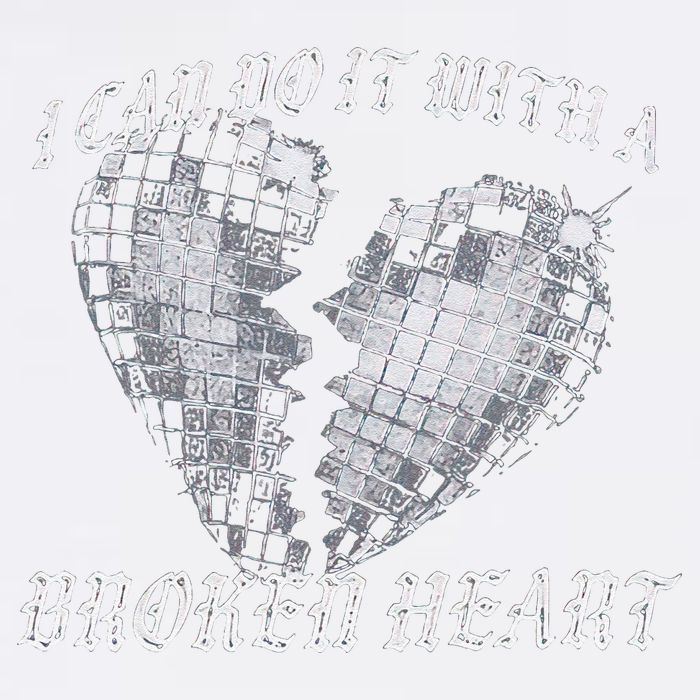 I Can Do It With A Broken Heart Garment-Dyed Sweatshirt