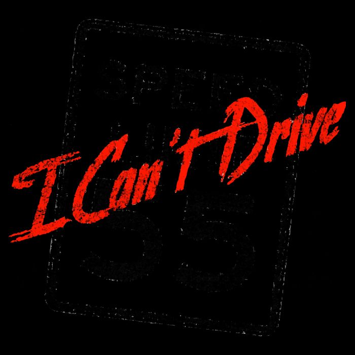 I Can't Drive 55 Distressed Short Acrylic Beanie