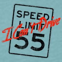 I Can't Drive 55 Distressed Sueded Cloud Jersey T-Shirt