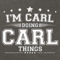Im Carl Doing Carl Things Cotton Canvas Backpack