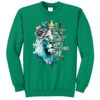 I Can Do All Things Through Christ Lion Faith Christian Sweatshirt