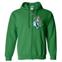 I Can Do All Things Through Christ Lion Faith Christian Full Zip Hoodie