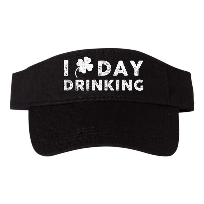 I Clover Day Drinking St Patrick Day Funny Visor