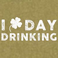 I Clover Day Drinking St Patrick Day Funny Garment-Dyed Women's Muscle Tee