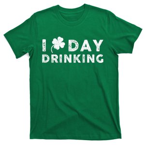 I Clover Day Drinking St Patrick Day Funny T-Shirt