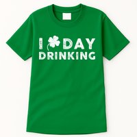 I Clover Day Drinking St Patrick Day Funny Tall T-Shirt
