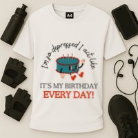 I Can Do It With A Broken Heart IM So Depressed Act Like ItS My Birthday Every Performance Shirt