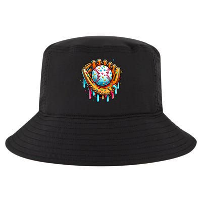 Ice Cream Drip Baseball Stuff Baseball Drip For Boy Graphic  Cool Comfort Performance Bucket Hat