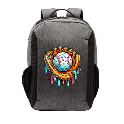 Ice Cream Drip Baseball Stuff Baseball Drip For Boy Graphic  Vector Backpack