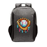 Ice Cream Drip Baseball Stuff Baseball Drip For Boy Graphic  Vector Backpack