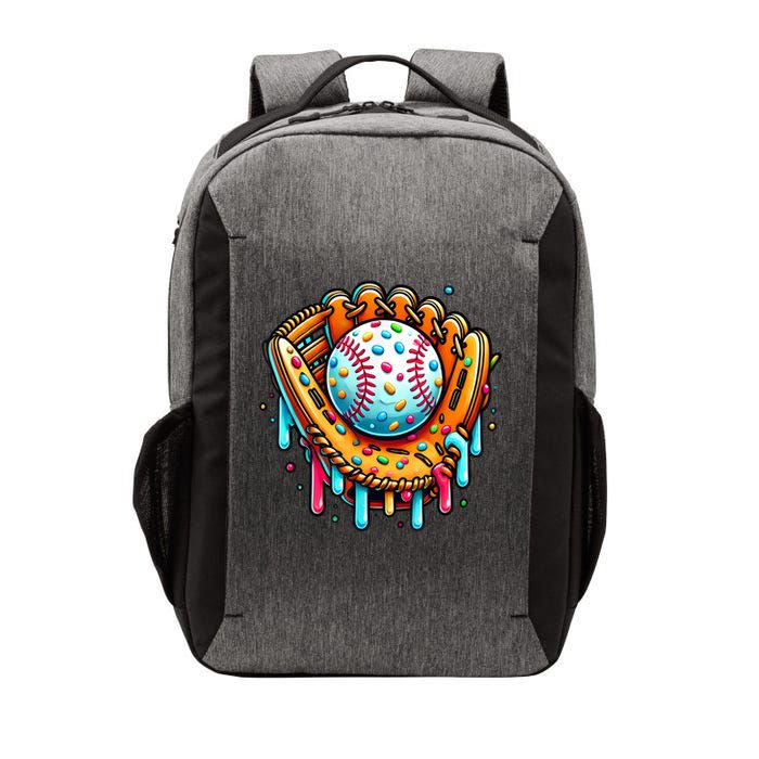 Ice Cream Drip Baseball Stuff Baseball Drip For Boy Graphic  Vector Backpack