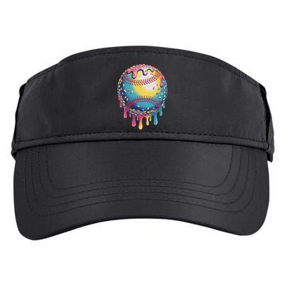 Ice Cream Drip Baseball Stuff Baseball Drip For Adult Drive Performance Visor