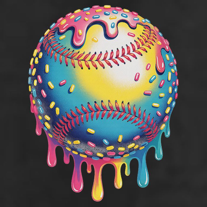 Ice Cream Drip Baseball Stuff Baseball Drip For Adult Drive Performance Visor