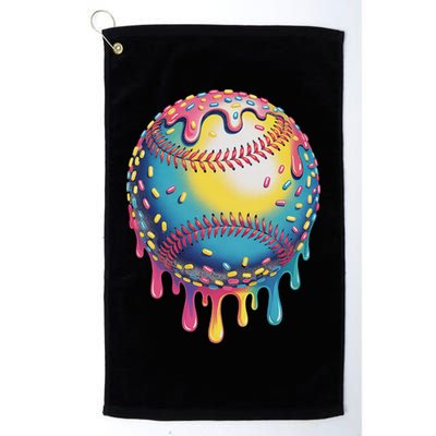 Ice Cream Drip Baseball Stuff Baseball Drip For Golf Towel