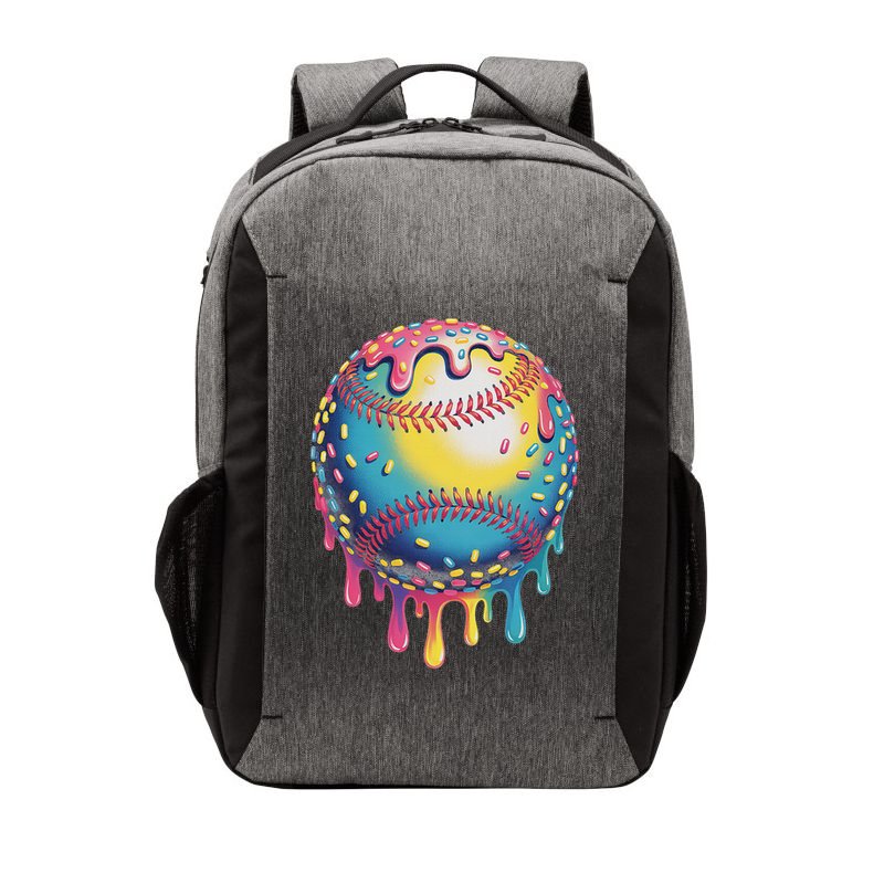 Ice Cream Drip Baseball Stuff Baseball Drip For Vector Backpack