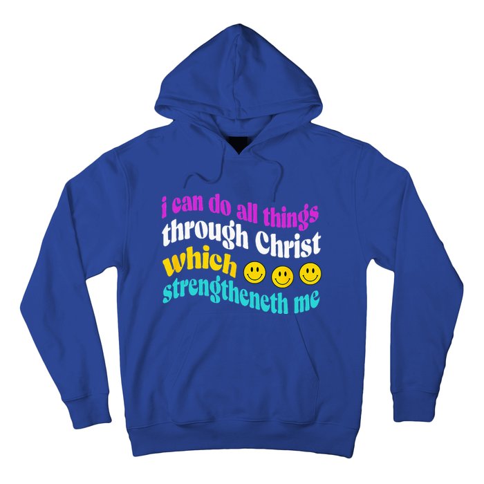 I Can Do All Things Inspirational Gift Hoodie