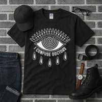 I Confuse Doctors Hypnosis Eye Symbol Funny Tall T-Shirt