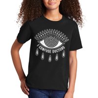 I Confuse Doctors Hypnosis Eye Symbol Funny Kids T-Shirt