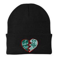 I Can Do It With Broken Heart Knit Cap Winter Beanie