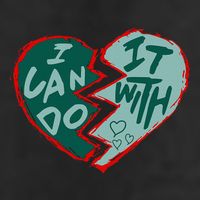 I Can Do It With Broken Heart Knit Cap Winter Beanie