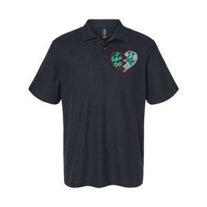 I Can Do It With Broken Heart Softstyle Adult Sport Polo