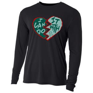 I Can Do It With Broken Heart Cooling Performance Long Sleeve Crew