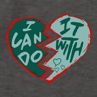 I Can Do It With Broken Heart Vector Backpack