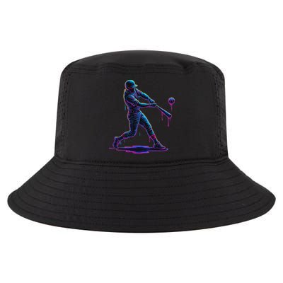 Ice Cream Drip Baseball Player Drip With Sprinkles Cool Comfort Performance Bucket Hat