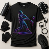 Ice Cream Drip Baseball Player Drip With Sprinkles Performance Shirt