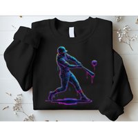Ice Cream Drip Baseball Player Drip With Sprinkles Sweatshirt