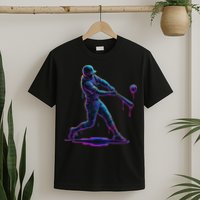 Ice Cream Drip Baseball Player Drip With Sprinkles T-Shirt