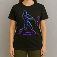 Ice Cream Drip Baseball Player Drip With Sprinkles T-Shirt