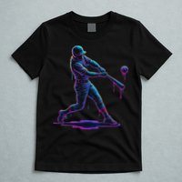Ice Cream Drip Baseball Player Drip With Sprinkles T-Shirt