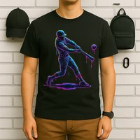 Ice Cream Drip Baseball Player Drip With Sprinkles T-Shirt
