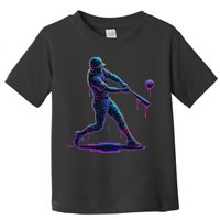 Ice Cream Drip Baseball Player Drip With Sprinkles Toddler T-Shirt