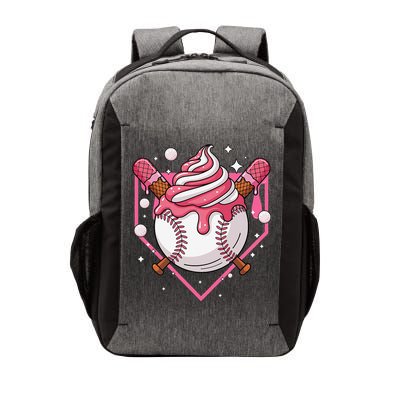 Ice Cream Drip Baseball Stuff Stuff Baseball Vector Backpack