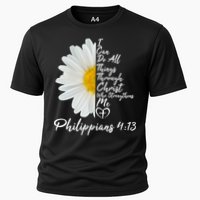 I Can Do All Things Through Christ Who Strengthens Me Philippian 4 13 Flower Performance Shirt