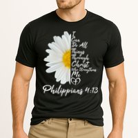 I Can Do All Things Through Christ Who Strengthens Me Philippian 4 13 Flower Performance Shirt