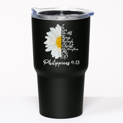 I Can Do All Things Through Christ Who Strengthens Me Philippian 4 13 Flower Tumbler