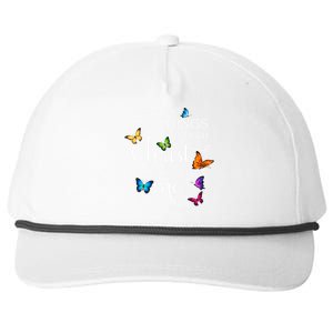 I Can Do All Things Through Christ Butterfly Art Religious Funny Gift Snapback Five-Panel Rope Hat