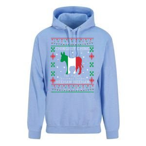 Italian Christmas Donkey Italy Ugly Christmas Xmas Gift Unisex Surf Hoodie