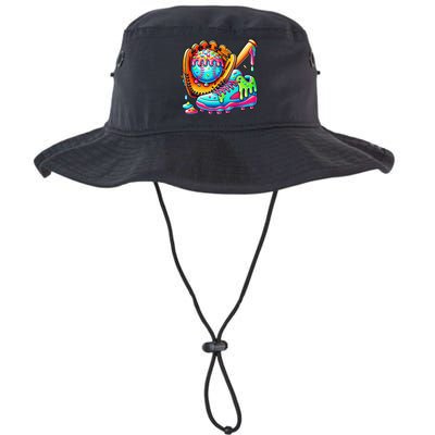 Ice Cream Drip Baseball Stuff Baseball Drip For Graphic Bucket Hat
