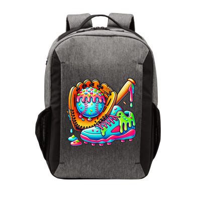 Ice Cream Drip Baseball Stuff Baseball Drip For Graphic Vector Backpack
