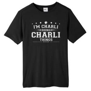 Im Charli Doing Charli Things Tall Fusion ChromaSoft Performance T-Shirt