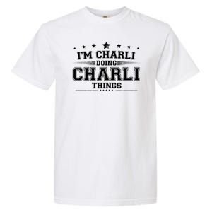 Im Charli Doing Charli Things Garment-Dyed Heavyweight T-Shirt