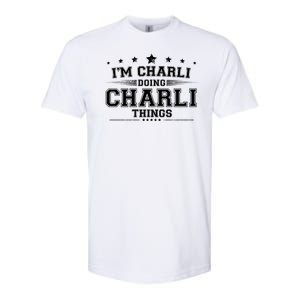 Im Charli Doing Charli Things Softstyle CVC T-Shirt