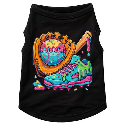 Ice Cream Drip Baseball Stuff Baseball Drip For Doggie Tank