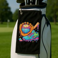Ice Cream Drip Baseball Stuff Baseball Drip For Golf Towel