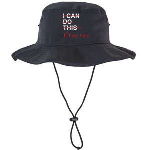 I Can Do This If I Die I Die Funny Fitness Workout Gym Lover Legacy Cool Fit Booney Bucket Hat