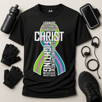 I Can Do All Things Through Christ Metastatic Breast Cancer Performance Shirt
